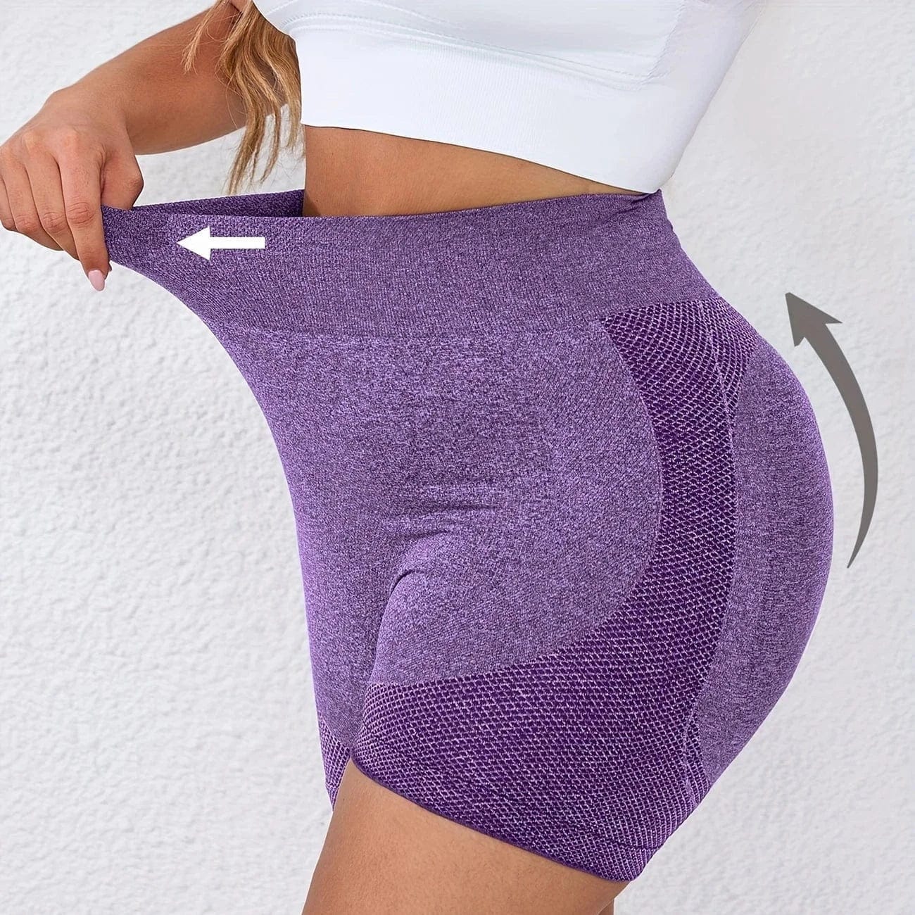 Sculpting fitness shorts