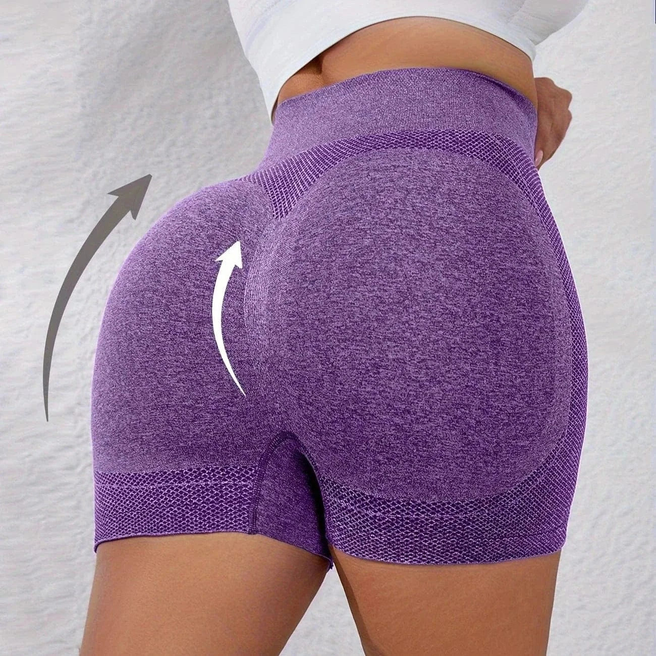 Sculpting fitness shorts